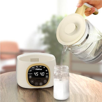 調乳ポット 哺乳瓶 消毒 ミルクウォーマー 電気ケトル ガラス ケトル 1.3L 調乳器具ミルク 保温 ボトル滅菌器 ミルク加熱 離乳食 ヒーター 温度調整機能/24時間の保温機能/空焚き防止 ポット湯沸かし 電子ケトル コーヒー/紅茶/調乳 耐熱ガラス 600W