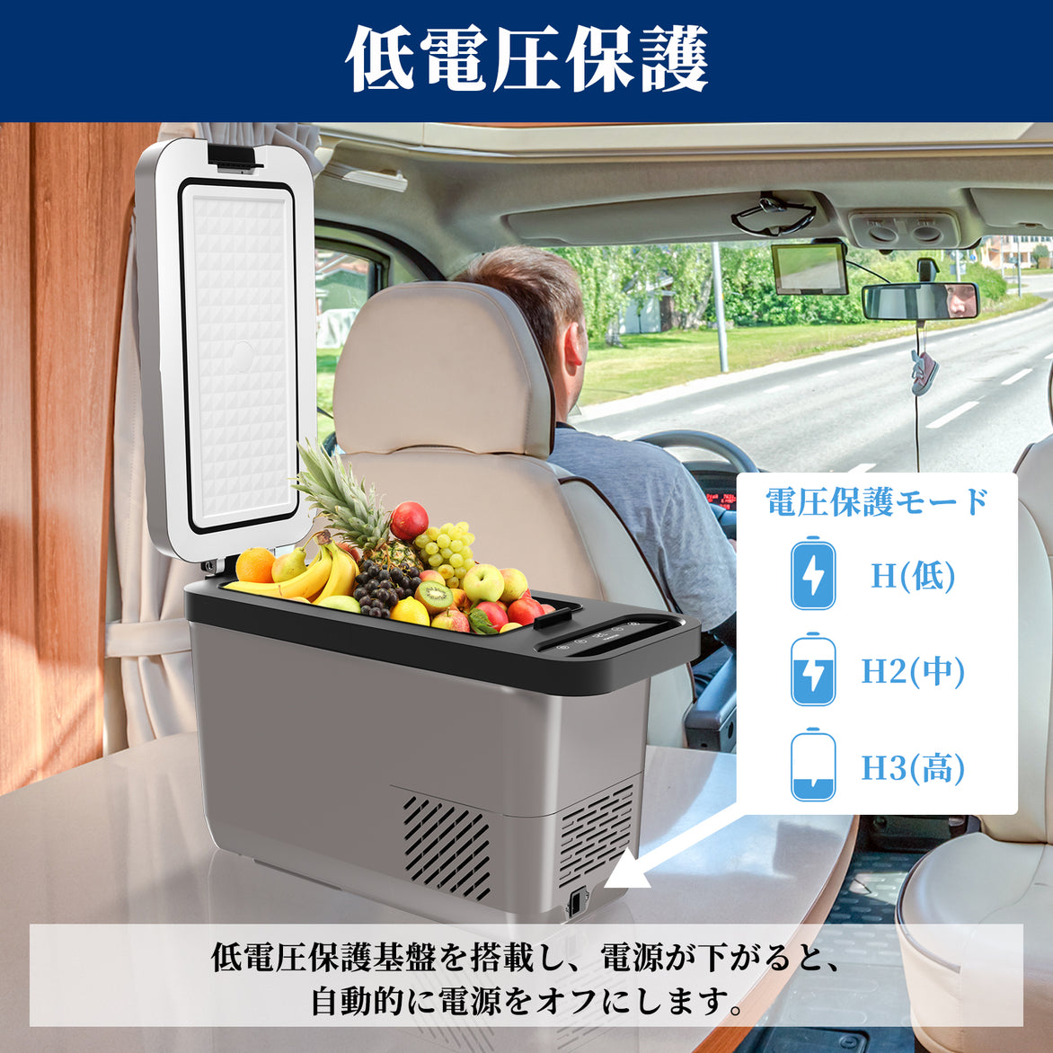 車用冷蔵　冷凍庫